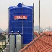 Bộ lọc nước máy 2 bình lọc