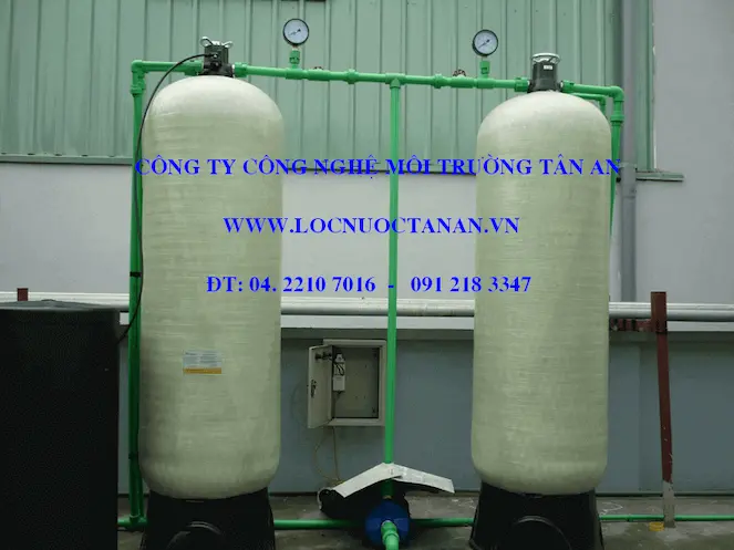 thiết bị lọc nước giếng khoan 10m3/h