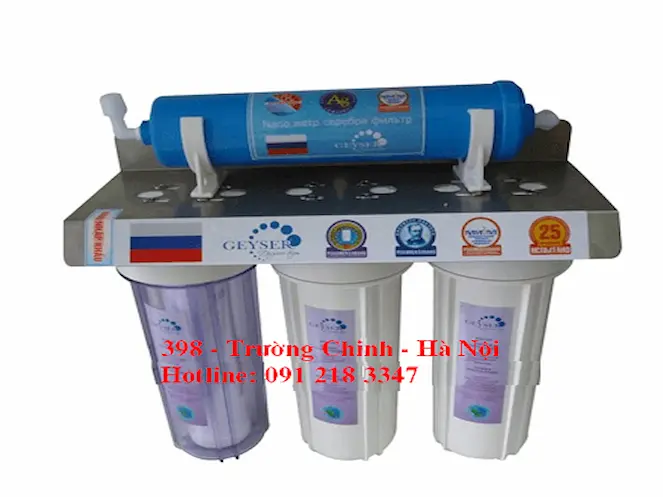 m&aacute;y lọc nước nano geyser 4 l&otilde;i lọc thế hệ mới